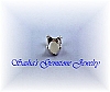 7 X 5 OVAL STERLING SILVER 4-PRONG HEAD