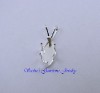 10 X 5 MARQUISE STERLING SILVER SNAPTITE PENDANT