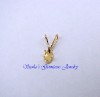 5 X 3 OVAL 14 KT YELLOW GOLD SNAPTITE PENDANT