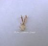 5 X 3 OVAL 14 KT 1/20 GOLD FILLED SNAPTITE PENDANT