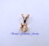 4 MM SQUARE 14 KT 1/20 GOLD FILLED SNAPTITE PENDANT