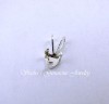 4 MM TRILLION STERLING SILVER SNAPTITE PENDANT